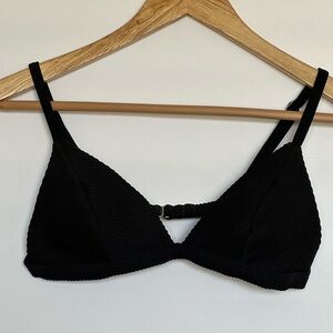 HOLLISTER - Black Swim Top - Women’s medium